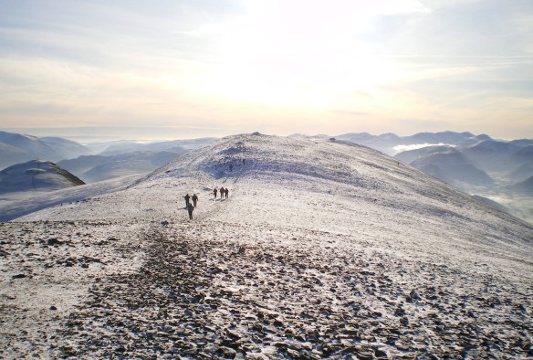Other Hikers Heading for the Peak