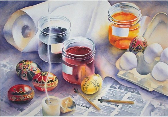 Pysanky -  Artwork by Nanci Yermakoff