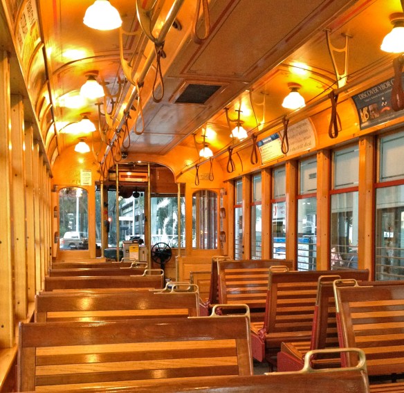 Reproduction Trolley - Runs From Downtown Tampa to Ybor City