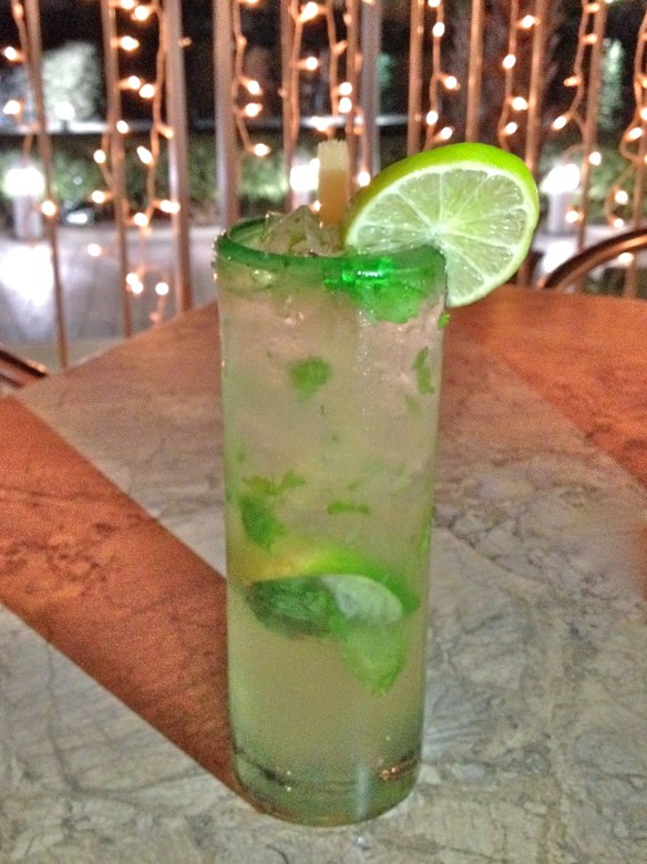 Mojito at the Columbia Cafe